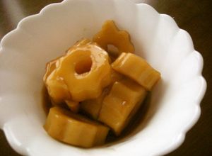 簡単！みたらし風ちくわぶの煮物-レシピのメイン写真