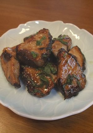 お酢でさっぱり、かつおの照り焼き-レシピのメイン写真