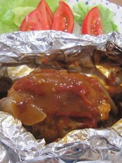 デミグラソース風包み焼きおからハンバーグ-レシピのメイン写真