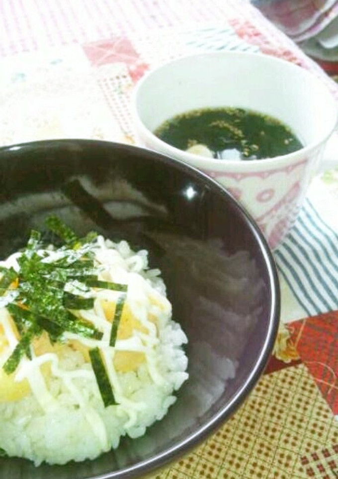 マグで簡単わかめスープ(*^^*)♪-レシピのメイン写真