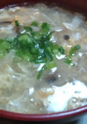 ☆きのこづくしの卵スープ☆-レシピのメイン写真