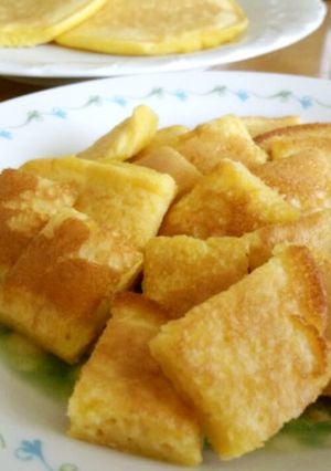 ＢＦ＆ＨＭで簡単☆しっとりホットケーキ♪-レシピのメイン写真