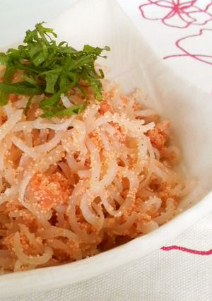 ❤ダイエットおつまみ明太しらたき❤-レシピのメイン写真