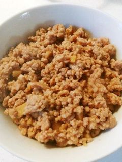 ご飯のお供に☆豚ひき肉&生姜の甘辛炒め☆-レシピのメイン写真