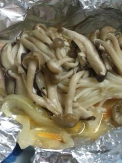 鮭ときのこのホイル包み焼き-レシピのメイン写真