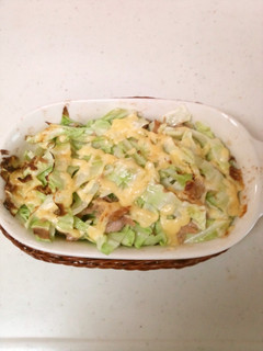 キャベツとツナのトースター焼き-レシピのメイン写真