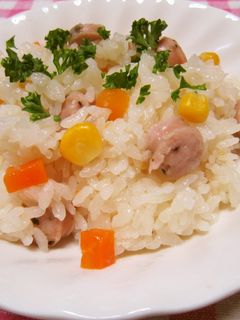 炊飯器de簡単ピラフ-レシピのメイン写真