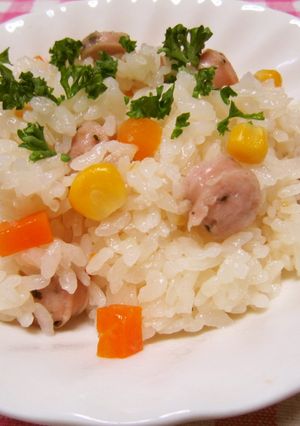 炊飯器de簡単ピラフ-レシピのメイン写真