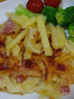カリッとおいしい!ポテトのチーズ焼き-レシピのメイン写真