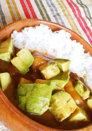 意外に美味☆わさび和えアボカドカレー-レシピのメイン写真