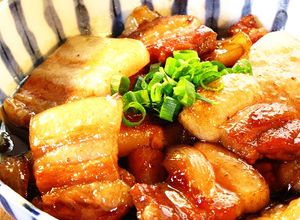 ■ご飯にぴったり♪豚ばら肉の黒酢照り煮■-レシピのメイン写真
