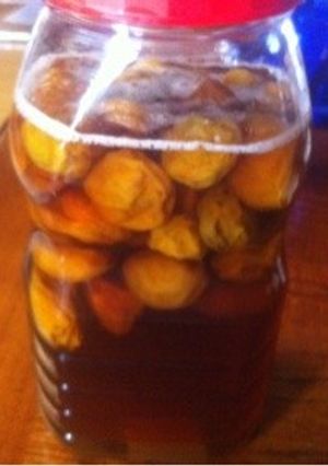 梅酢ジュース〜氷砂糖不使用-レシピのメイン写真