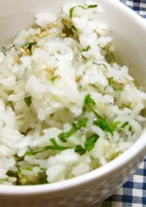夏が近づくと食べたくなる☆大葉ごはん-レシピのメイン写真