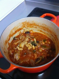 とりももと野菜のトマト煮込み-レシピのメイン写真