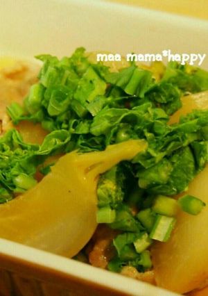 ほっこり*鶏と蕪のカレー煮-レシピのメイン写真