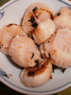生食用ホタテの塩麹焼き-レシピのメイン写真