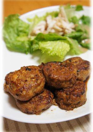 ふわふわ★豆腐入り照り焼きつくね-レシピのメイン写真