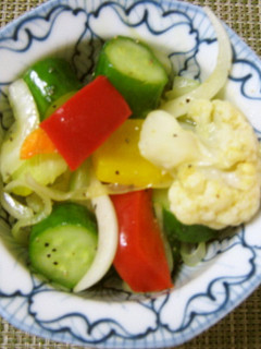 カリフラワー他カレーピクルス!夏バテ防止-レシピのメイン写真