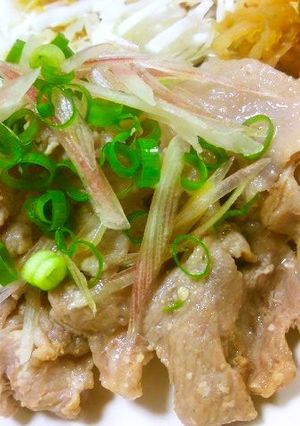塩麹deさっぱり大人の生姜焼き♡-レシピのメイン写真