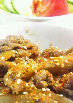 おかわり準備OK？＊牛肉と根菜の炒め煮＊-レシピのメイン写真