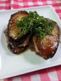 茄子の挟み焼き-レシピのメイン写真