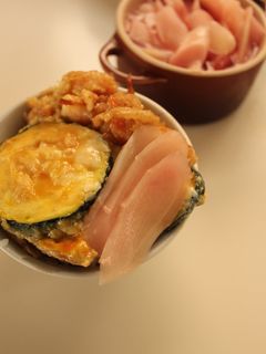 5分ランチ 天ぷらの翌日は天たま丼-レシピのメイン写真