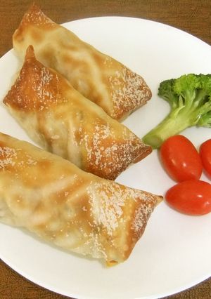 揚げないジューシー春巻-レシピのメイン写真