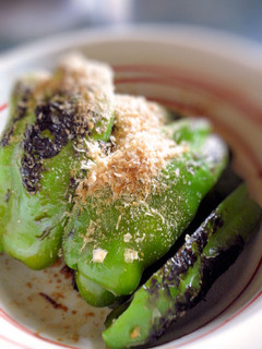 小さな野菜☆焼きピーマンのガーリック醤油-レシピのメイン写真