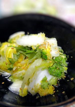 簡単☆白菜の柚子胡椒風味浅漬-レシピのメイン写真