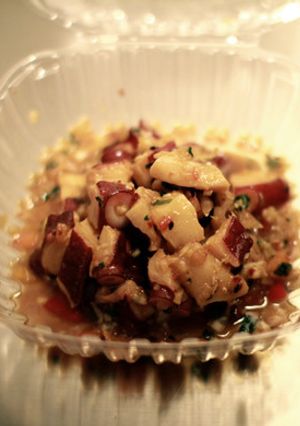 ハワイアン : コリアン・タコ・ポケ-レシピのメイン写真
