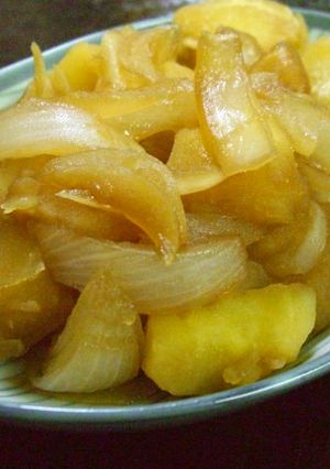 じゃがいもとたまねぎの簡単煮-レシピのメイン写真
