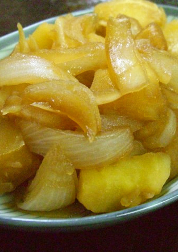 じゃがいもとたまねぎの簡単煮-レシピのメイン写真