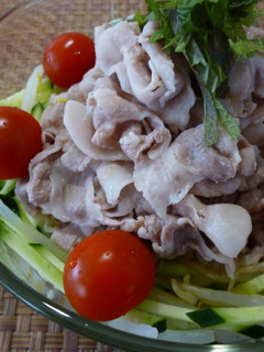夏の定番☆冷しゃぶサラダ-レシピのメイン写真