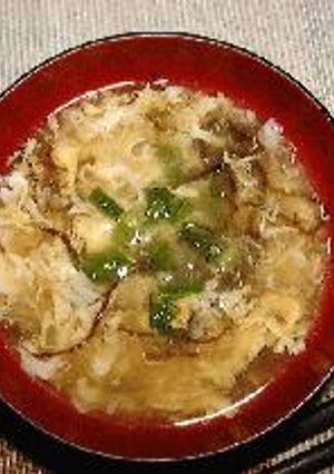 * もずくのかき玉汁 *-レシピのメイン写真