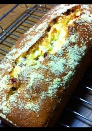 クリームチーズクランベリーパウンドケーキ-レシピのメイン写真
