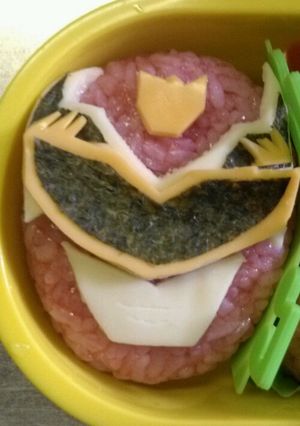 キャラ弁■ゴセイレッド-レシピのメイン写真