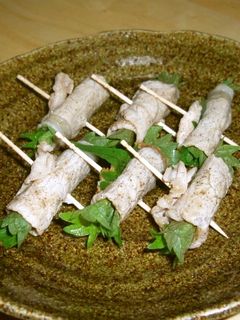 豚肉と大葉のわさび巻き-レシピのメイン写真