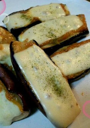 +一品に♪ナスの味噌チーズ焼き☆-レシピのメイン写真