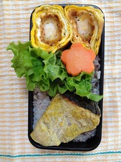 お弁当に!海老オーロラフライ卵焼き-レシピのメイン写真