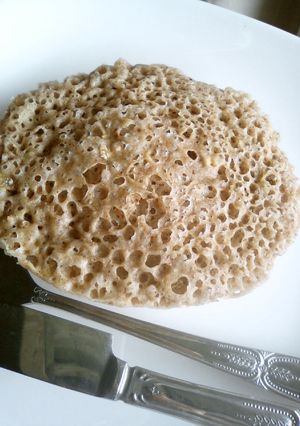 そば粉のヘルシーふわふわケーキ 2分で!-レシピのメイン写真