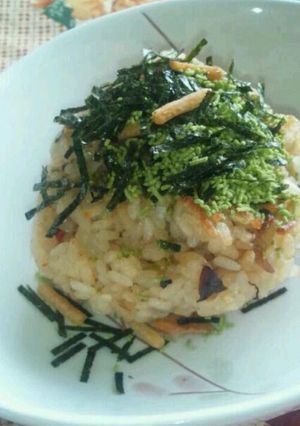 おひとりさまお茶漬けランチ♪焼きおにぎり-レシピのメイン写真
