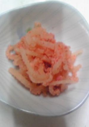 中華風パラパラ大根明太-レシピのメイン写真