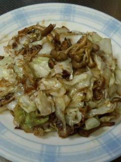 キャベツとしめじのオイスター炒め-レシピのメイン写真