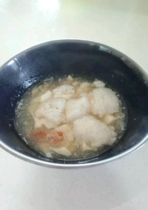 トマトと豆腐の卵白スープ-レシピのメイン写真