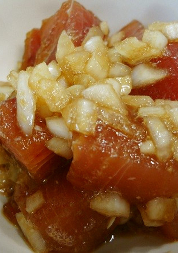 まぐろの漬け-レシピのメイン写真