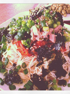 簡単!韓国風キムチそうめん-レシピのメイン写真
