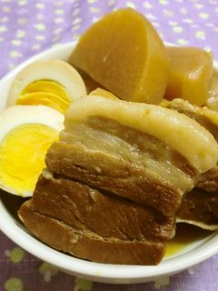 意外と簡単!圧力鍋で豚の角煮-レシピのメイン写真