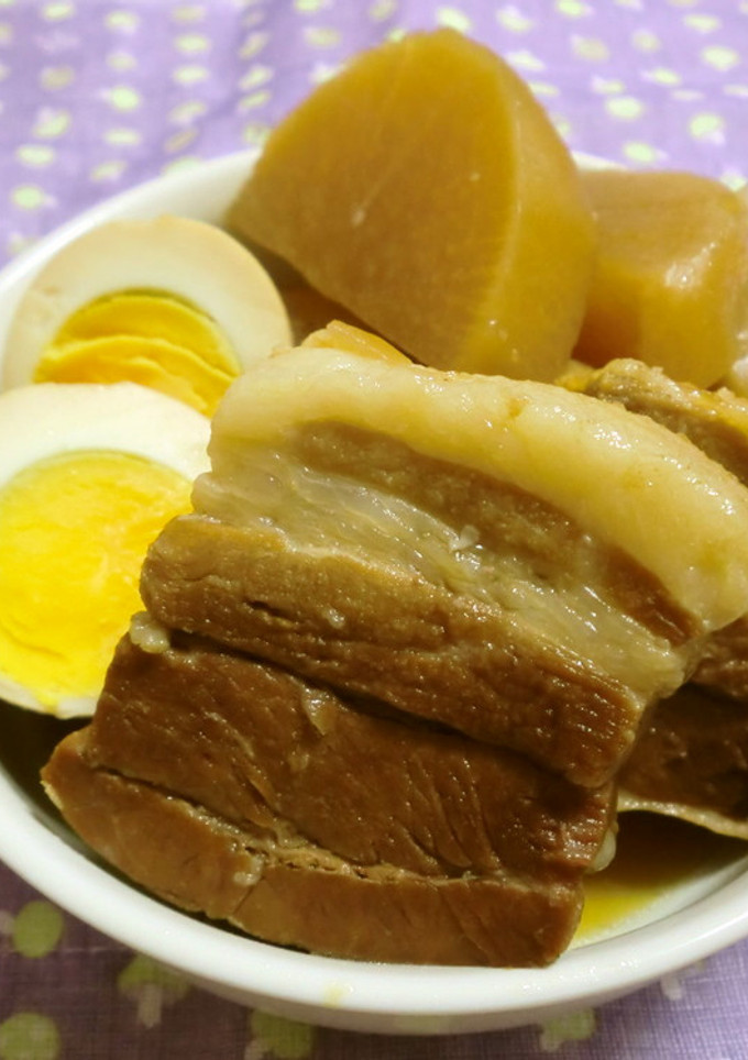 意外と簡単！圧力鍋で豚の角煮-レシピのメイン写真