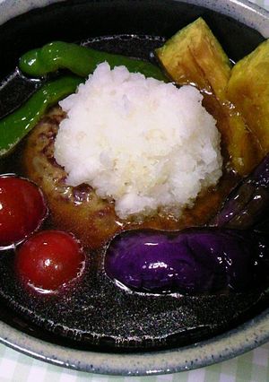 和風スープハンバーグ-レシピのメイン写真