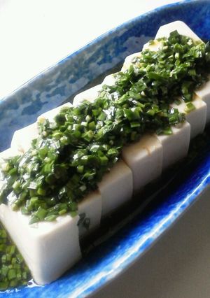 ニラで簡単♪おいしい！冷や奴-レシピのメイン写真